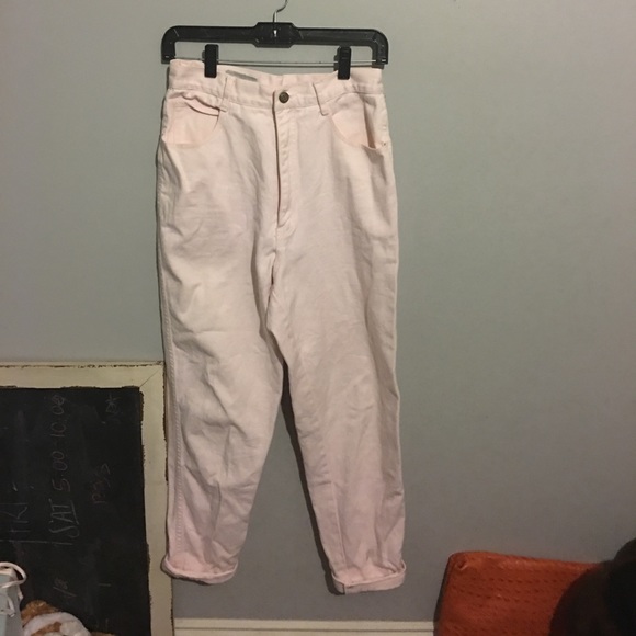 Vintage Pale pink Bill Blass mom jeans - Picture 2 of 6
